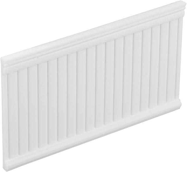 The 4pcs Dollhouse Wall Panel Wainscot Trim Miniature Decorative Wall Skirt for Home Office Living Room Bathroom Bedroom Stylish Accessories for Miniature Homes and Decor
