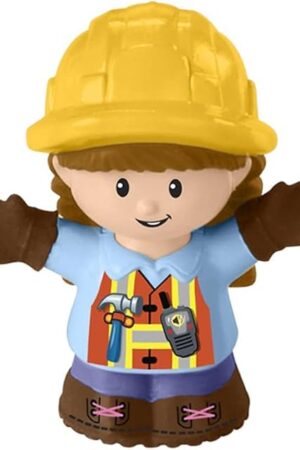 The Replacement Part for Little People Load Up and Learn Construction Site - GWD30 ~ Replacement Figure ~ Female with Braids