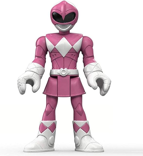 The Replacement Figure for Imaginext Power Rangers Playset DFX60 - Pink Ranger and Pterodactyl Zord ~ Replacement Pink Figure Kimberly Ann Hart