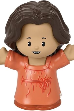 The Replacement Part for Fisher-Price Little People Woman/Mom Figure Playset - GWV16 ~ Replacement Girl Figure Wearing Orange Dress