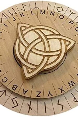 The Runes Cipher for Escape Rooms - Decoder Disk - Escape Room Prop