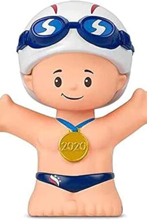 The Replacement Part for Fisher-Price Little People Collector Edition Set of Team USA - GRG18 ~ Inspired by Olympics ~ Gold Medal Winner Toy ~ Swimming/Diving