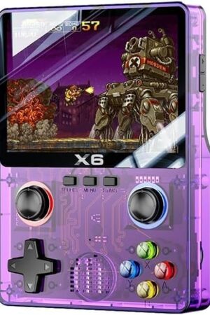 The Retroblast 20000 Console, Retroblast Gaming Console, 3.5-inch Two-Player Retroblast Console Handheld, 640x480 Resolution,Charging Retroblast Console X6, Type-C Quick Retro Handheld Game Console