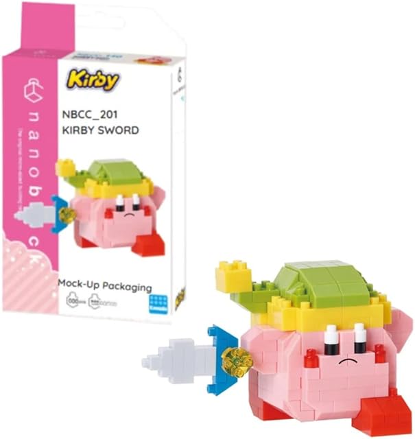 The nanoblock - Kirby - Kirby Sword, Character Collection Series Building Kit