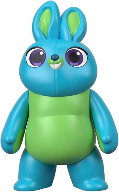 The Replacement Part for Fisher-Price Imaginext Playset - GBG91 ~ Blue and Green Bunny Figure ~ Poseable Arms ~ Inspired by Toy Story 4 Movie ~ Works Great with Other playsets