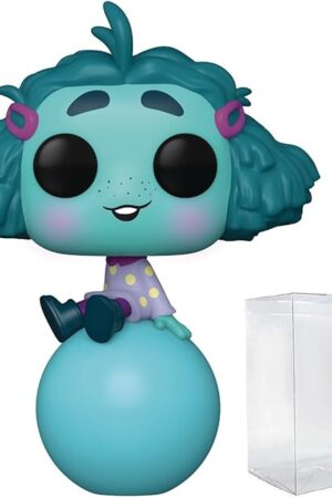 The POP Disney Pixar: Inside Out 2 - Envy on Memory Orb Funko Vinyl Figure (Bundled with Compatible Box Protector Case), Multicolor, 3.75 inches