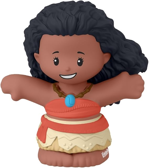 The Replacement Part for Fisher-Price Little-People Princess Playset - HPL23 ~ Replacement Princess Moana Figure ~ Inspired by Disney Princess Characters