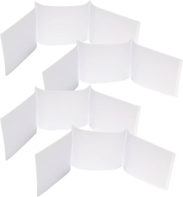 The Frosted PVC Mahjong Card Sleeves - Waterproof Protectors for Mahjong Cards 2025, Soft Durable Cover fits 6.3x4.8 inch scorecard, Perfect for Mahjong Tile Set Gifts (Large-4)