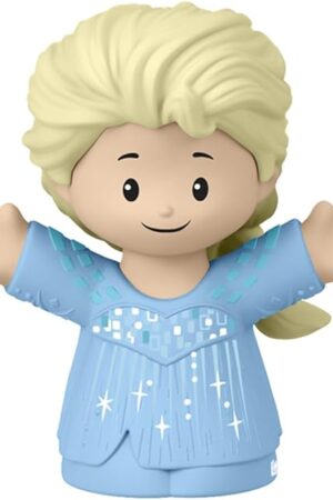 The Replacement Part for Fisher-Price Little-People Carry Along Castle Case Playset - HMX76 ~ Replacement Princess Elsa Figure ~ Inspired by Disney Frozen Movie
