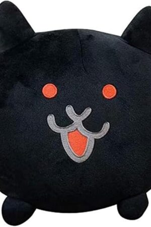 The PONOS Official The Battle Cats Plush - Killer Cat Plushie - 9 Inch Collectible Battle Cats Soft Stuffed Animal