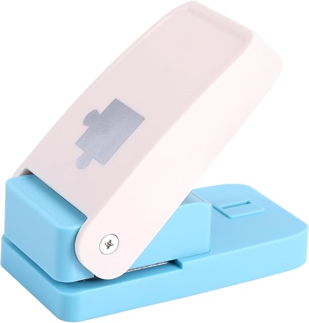 The DIY Puzzle Punch, 5x2.6 Inch Custom Jigsaw Puzzle Piece Cutter Accessories for Personalized Photos, Cards, Craft Project Making