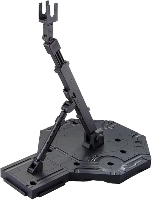 The Bandai Hobby - Action Base Display Stand 1/100 (Black)