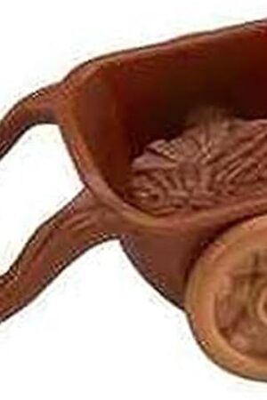 The Replacement Brown Cart Wagon for Fisher-Price Little People Deluxe Christmas Story, Nativity Playset ~ J2404