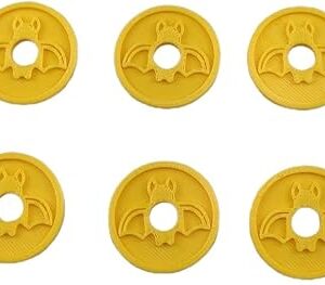 The Replacement Discs Projectiles Missiles Bullets for Fisher Price Imaginext DC Super Friends (Yellow 10 Discs)