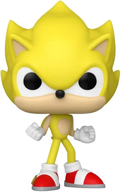 The Funko - Sonic the Hedgehog - Super Sonic Pop! Vinyl Figure AAA Exclusive (Styles May Vary)