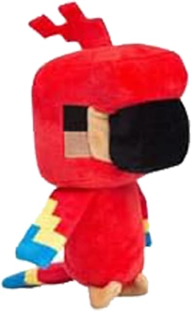 The Parrot Cute Craft Plush Toys Collection, Soft and Cuddly Stuffed Animals for Kids Ages 3+ Collectible Plushies Gifts for Kids & Fans Birthday Festival and Special Occasions (Parrot)