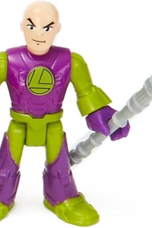 The Replacement Part for Imaginext Inspired by DC Super-Friends Super-Hero vs. Super-Villan Battles Playset - Poseable Lex Luthor Figure with Weapon