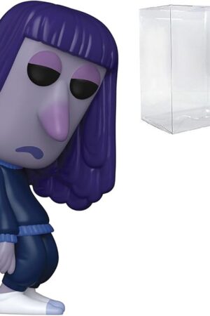The POP Disney Pixar: Inside Out 2 - Ennui Funko Vinyl Figure (Bundled with Compatible Box Protector Case), Multicolor, 3.75 inches