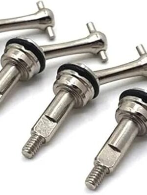 The RC Parts for Wltoys 284131 K969 K979 K989 K999 P929 P939 4pcs Metal Extended Drive Shaft CVD Universal Joint 1/28 RC Car Upgrade Parts Length 25mm 27mm(27mm)
