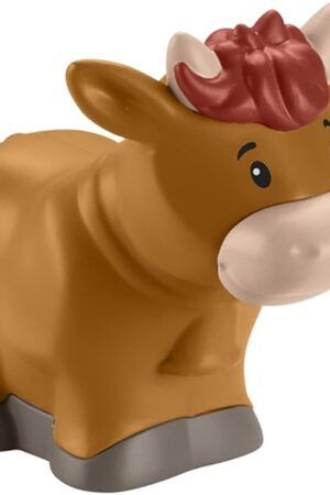 The Replacement Part for Fisher-Price Little-People Christmas Nativity Playset - HPP89 ~ Replacement Brown Cow Figure