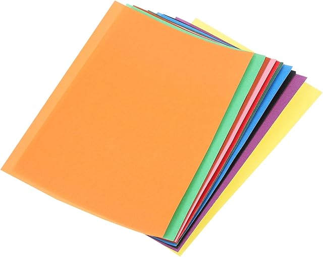 The OFFIGAM 20pcs DIY Art Paper Coloring Paper for Boys and Girls Art Supplies for Drawing Sketching