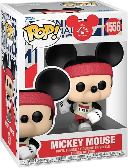 The Funko Pop Disney: Mickey & Friends - Mickey Mouse - Disney Standard Characters - Collectable Vinyl Figure - Gift Idea - Official Merchandise - Toys for Kids & Adults - Cartoon/Animation Fans
