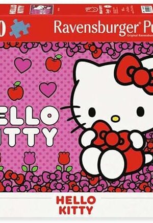 The Ravensburger Hello Kitty 1000 Piece Jigsaw Puzzle | Premium Quality Made in Europe | FSC Certified Materials