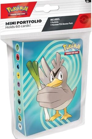 The Pokemon Scarlet & Violet Journey Together - Mini Portfolio with 10 Card Booster Pack