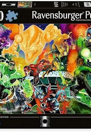The Ravensburger DC Collector's Edition - Green Lantern 1000 Piece Jigsaw Puzzle | Unique Softclick Technology | Striking Artwork | Perfect for DC Fans