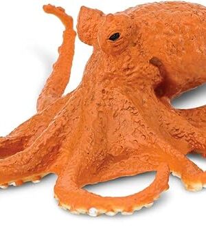 The Safari Ltd. Octopus Figurine - Detailed 5" Plastic Model Figure - Fun Educational Play Toy for Boys, Girls & Kids Ages 3+