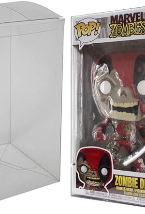 The Plastic Box Protector Cases Compatible With Funko Pop! 10" Inch Vinyl (2 Pack) Clear .50mm Thick