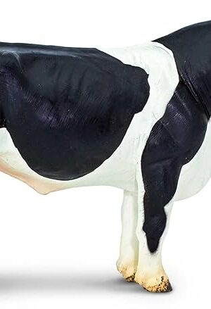The Safari Ltd. Holstein Bull Figurine - Lifelike 5" Model Figure - Educational Toy for Boys, Girls, and Kids Ages 1+