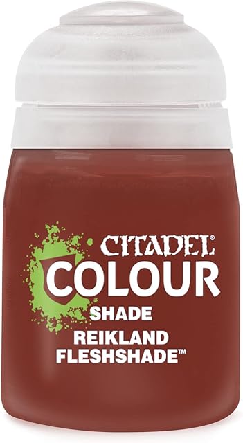 The Games Workshop - Citadel Paint - Shade: Reikland Fleshshade (18ml)