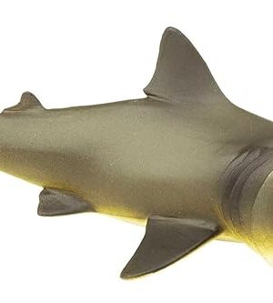 The Safari Ltd. Basking Shark Figurine - Detailed 5.75" Plastic Model Figure - Fun Educational Play Toy for Boys, Girls & Kids Ages 3+