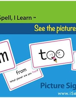 The Picture Sight Words Flashcards Set 1 (for Grades 1-4 and Dyslexia)