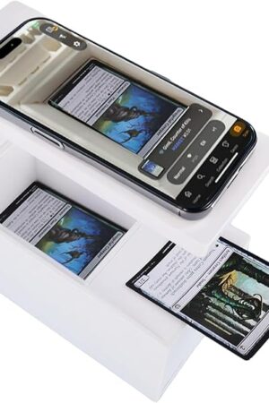 The Precision MTG Card Scanner Stand - ABS Injection Molded for ManaBox App, Quick Pricing & Collection Tracking