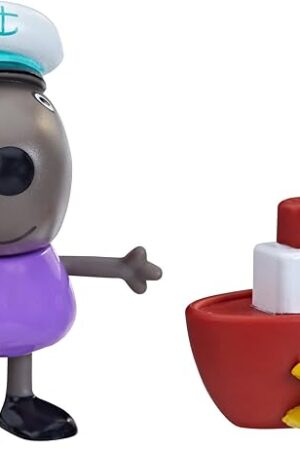 The Peppa Pig - Peppa's Adventures Danny Dog Figure with Little Boat