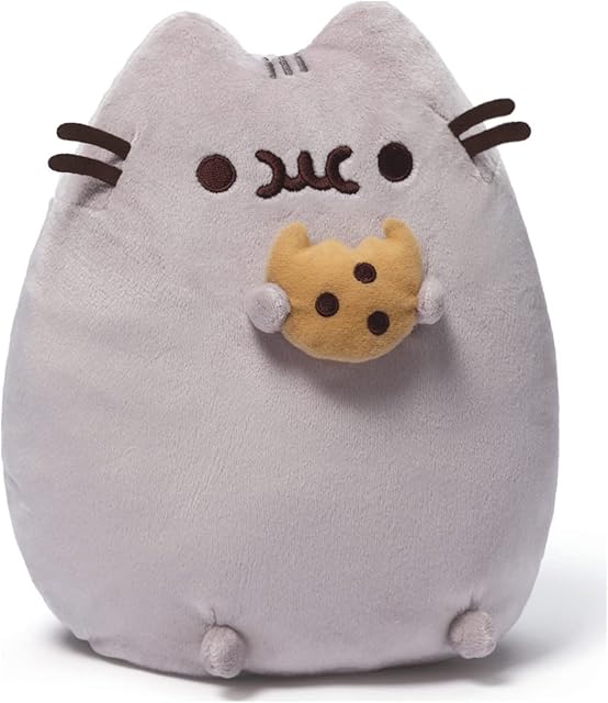 The GUND Pusheen Snackables Cookie Plush Stuffed Animal Cat, 9.5"