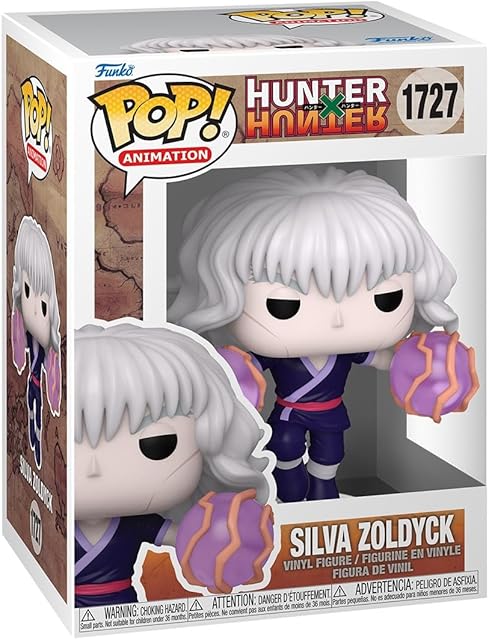 The Funko POP Animation: HxH - Silva Zoldyck - Hunter X Hunter (HXH) - Collectable Vinyl Figure - Gift Idea - Official Merchandise - for Kids & Adults - Anime Fans - Model Figure for Collectors