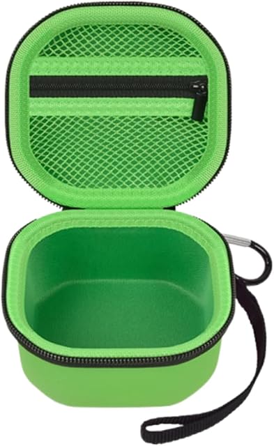 The GWCASE Case Compatible with GiiKER Tic Tac Toe Bolt Game 3-in-1 Handheld Puzzle Console, Fidget Toys Board Games Storage Organizer Holder Box -Green(Bag Only)