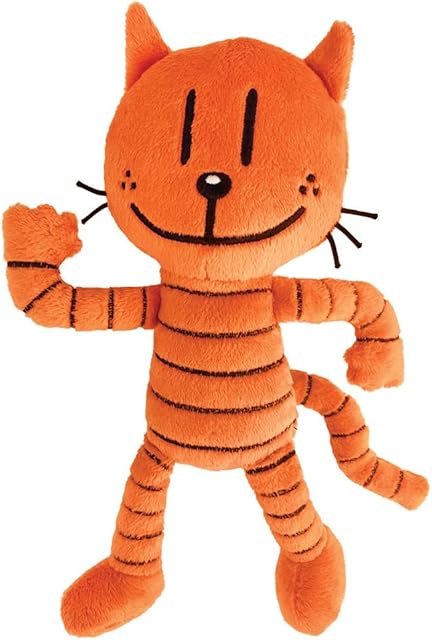 The MerryMakers Dog Man's Petey Soft Plush Toy, 5 - 12 years, 9-Inch, from Dav Pilkey's Dog Man Book Series