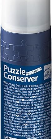 The Ravensburger Puzzle Conserver 17954 - Premium Puzzle Glue | Enhanced Glossy Finish | Perfect for 500-1000 Piece Puzzles | Ideal Puzzle Accessory