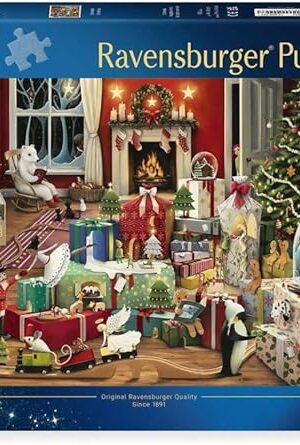 The Ravensburger Enchanted Christmas 500 Piece Jigsaw Holiday Puzzle for Adults - 12000227 - Handcrafted Tooling, Made in Germany, Every Piece Fits Together Perfectly