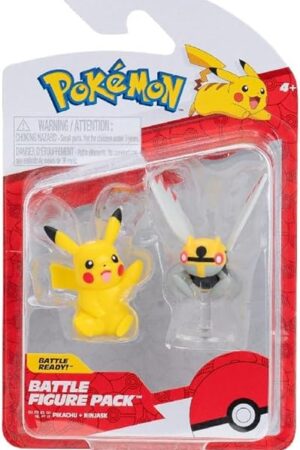 The Pokémon Fighting Figure,2 Pack 5 and 8cm Pokemon Figure - Pokemon Toy Set Ninja Box and Pikachu