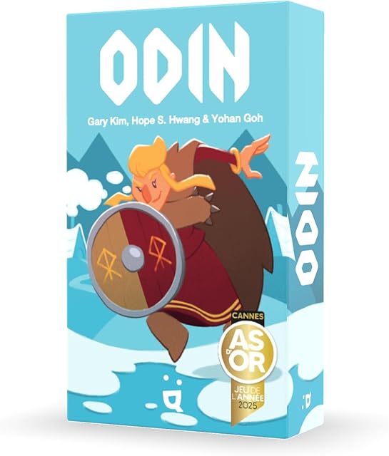The Odin Card Game - Viking-Themed Hand Management & Ladder Climbing Strategy Game, Quick to Learn, Fun for Family Game Night, Ages 7+, 2-6 Players, 15 Minute Playtime, Made, HL9017