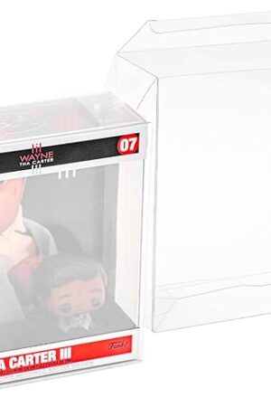 The Pop Protector Cases Compatible With Funko Pop! Albums Vinyl Figures .50mm Thick (2 Pack)