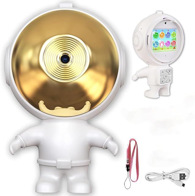 The I clean Kids Camera for 3-12 Year Old Girls and Boys,Children HD Digital Video Camera,Best Kids Gift for Chritmas Birthday Festival(Gold)