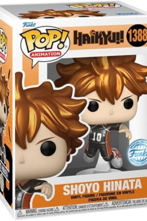 The Pop! Animation: Haikyu!! - Shoyo Hinata *Metallic* (BAM Books A Million Exclusive)