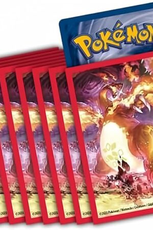 The Pokemon - Charizard Vmax Card Sleeves - Deck Protectors - x65 - Ultra Premium Collection Exclusive (UPC1)