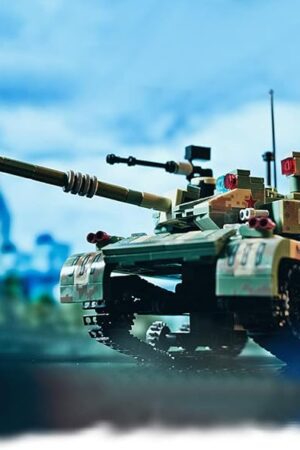 The Remote Control Tank Building Kit for Kids 12 14, Engineering Science Kits STEM Project Building Blocks Tank, Military RC Tank Building Sets 486 Pieces